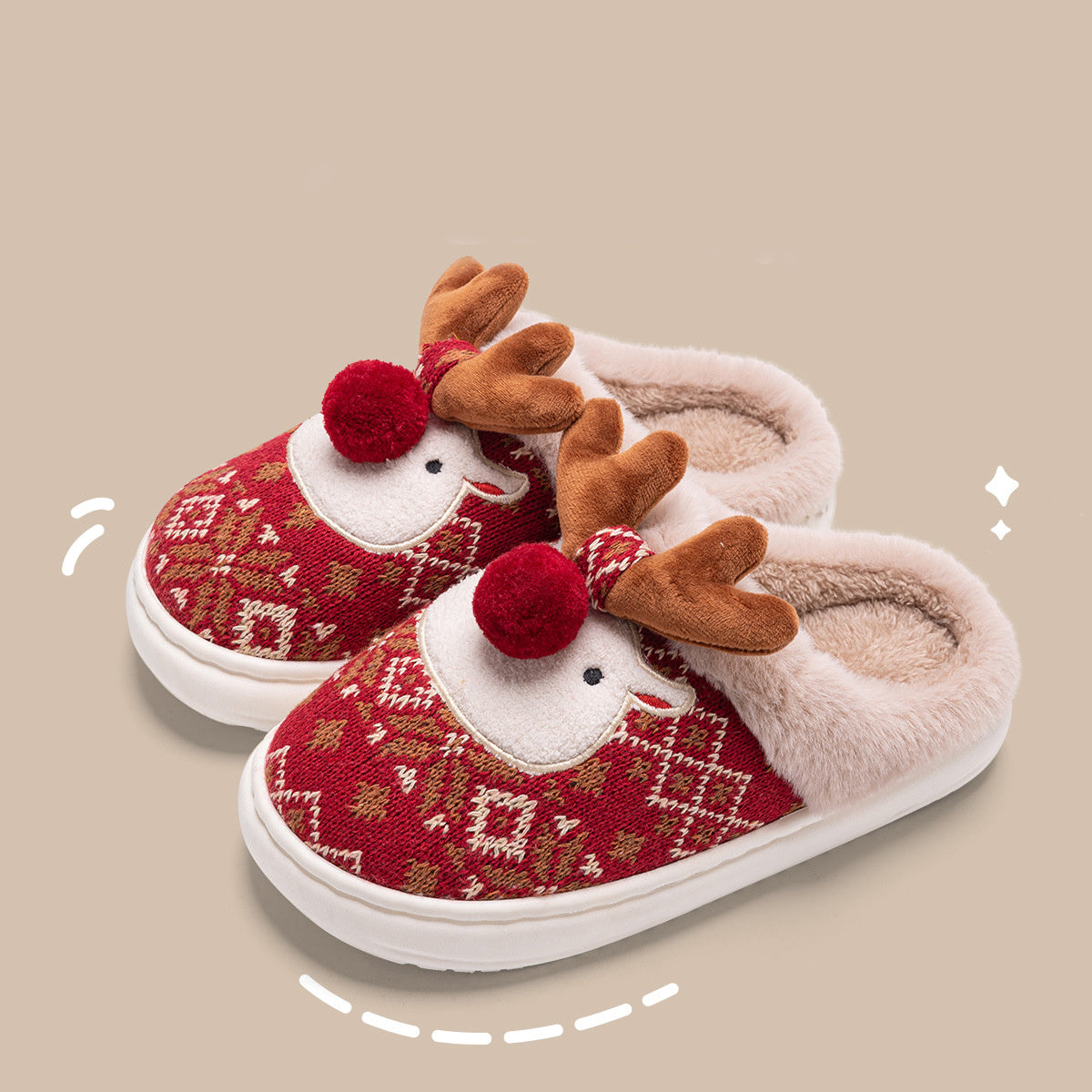 Rudolph Cuddle Slippers