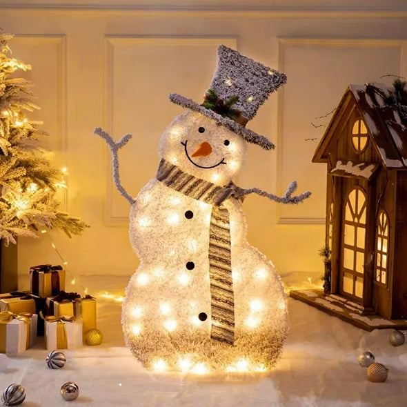 LED Christmas Snowman Decoration