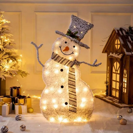 LED Christmas Snowman Decoration